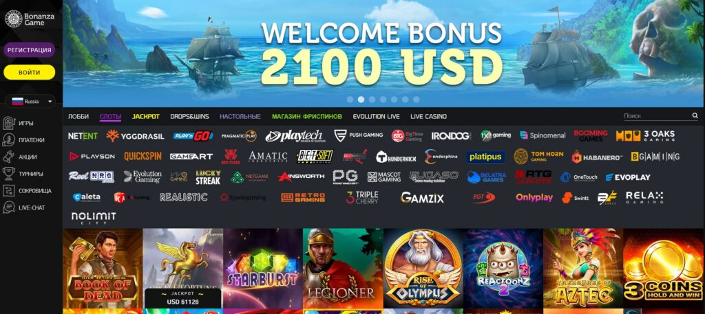 Обзор Bonanza Casino